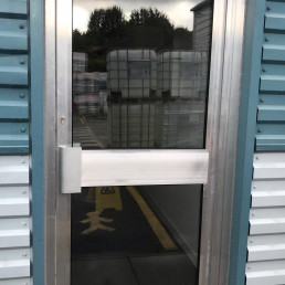 Aluminium doors